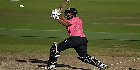 இருங்க! யார் அடிச்சா? அவரா!? ஒரே ஓவரில் 22 ரன்கள் அடித்த டெஸ்ட் ஸ்பெசலிஸ்ட் புஜாரா!