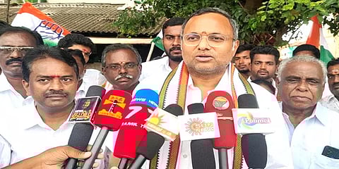 ரஜினிகாந்த் ஆளுநர் சந்திப்பு தேநீர் விருந்தாகத்தான் இருக்கும் - கார்த்தி சிதம்பரம்