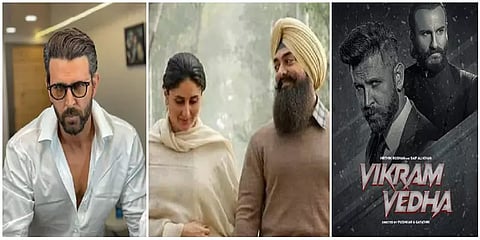 அமீர்கான் படத்தை கிருத்திக் ரோஷன் ஆதரித்ததால் ’விக்ரம் வேதா’விற்கு எதிராக ஹேஷ்டேக்!