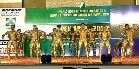 ஓபன் ஆசியா ஆணழகன் போட்டி: முதல் மூன்று இடங்களை பிடித்த இந்திய வீரர்கள்