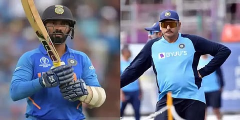 ‘ரவி சாஸ்திரிக்கு இந்த 2 விஷயங்களில் சகிப்புத் தன்மை மிக குறைவு’ - தினேஷ் கார்த்திக் தகவல்