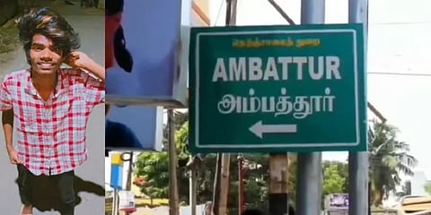 ‘வலிமை’ பட பேனர் வைத்ததில் முன்விரோதம் - காவல்நிலையம் எதிரே இளைஞர் ஓட ஓட வெட்டிப் படுகொலை