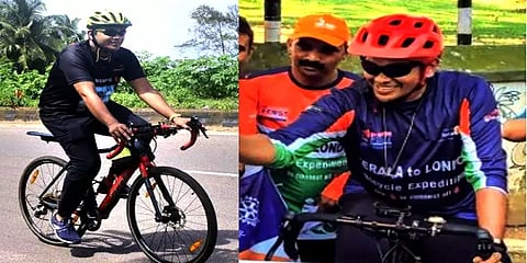 கேரளா டூ லண்டன்... சைக்கிளிலேயே 30,000 கி.மீ-ஐ கடக்க துணிந்த கேரள IT Dood!