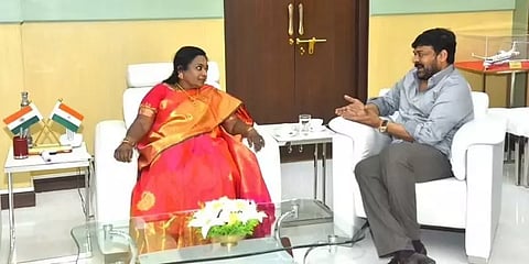 நடிகர் சிரஞ்சீவியின் நெகிழவைக்கும் முடிவு - தெலங்கானா ஆளுநர் தமிழிசை உருக்கமான பாராட்டு