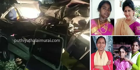 சேலம்: சொகுசு பேருந்தில் பயங்கரமாக மோதிய ஆம்னி கார்... சிறுமி உட்பட 6 பேர் பரிதாபமாக பலி