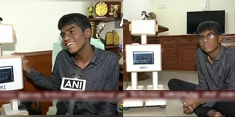 உணர்ச்சியுள்ள ரோபோ! 13 வயதேயான சென்னை பள்ளி மாணவனின் அசத்தல் கண்டுபிடிப்பு!