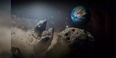 இன்றிரவு பூமியை நெருங்கும் விண்வெளிப் பாறைகள்; அபாய எச்சரிக்கை விடுத்த நாசா!