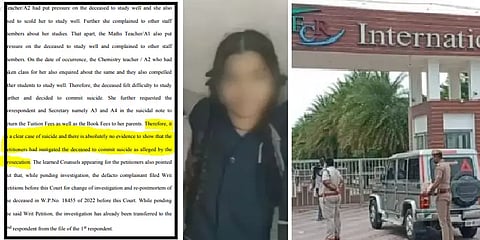 `கள்ளக்குறிச்சி மாணவி மரணம் கொலையோ, பாலியல் வன்கொடுமையோ இல்லை’ - உயர்நீதிமன்றம்