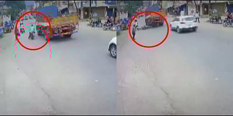 கோவை: லாரியை முந்த முயன்ற போது விபரீதம்! டயரில் சிக்கி பைக்கில் வந்த இளைஞர் பலி!