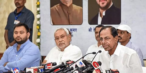 எதிர்க்கட்சிகளின் பிரதமர் வேட்பாளர் நிதிஷ்குமாரா? - சந்திரசேகர ராவ் பளிச் பதில்!