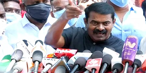 நீதிமன்றங்களில் தீர்ப்புகள் தான் வழங்கபடுகிறது நீதி வழங்குவதில்லை – சீமான் கருத்து