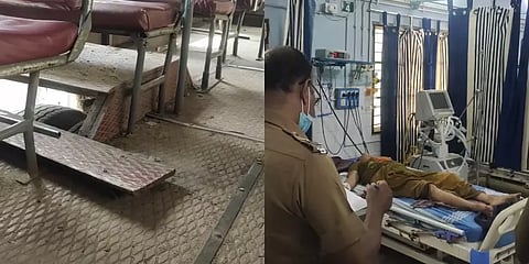 மயிலாடுதுறை: அரசுப் பேருந்து பின்பக்க டயர் வெடித்தில் பலகை விழுந்து இளம்பெண் படுகாயம்