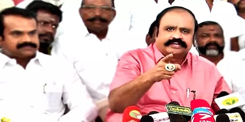 ”சி.வி.சண்முகம் தன்மையோடு பேச வேண்டும்; இல்லையென்றால் லுங்கியுடன்..” - புகழேந்தி