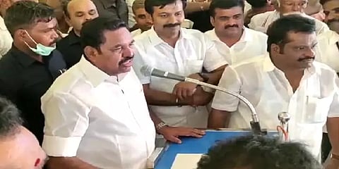 "பொறுப்புக்கு வந்த நாள் முதல் போராடிக்கொண்டு தான் இருக்கிறேன்" - எடப்பாடி பழனிசாமி பேச்சு