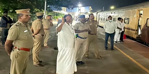 ராகுல் காந்தி நடை பயணத்திற்கு எதிர்ப்பு: திண்டுக்கல்லில் அர்ஜுன் சம்பத் கைது