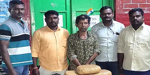 ஜோலார்பேட்டை: ரயிலில் கடத்திவரப்பட்ட 10 கிலோ கஞ்சா பறிமுதல் - ஒருவர் கைது