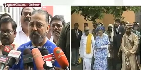 உலக அரசியல் மாறிவிட்டது என்பதை உணர்ந்த தலைவர் எலிசபெத் - கமல்ஹாசன் புகழாரம்