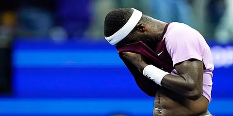 அமெரிக்க ஓபன்: அரை இறுதி சுற்றில் தோல்வி - டிவி நேரலையில் உடைந்து அழுத அமெரிக்க வீரர்