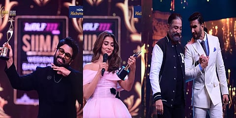 "புஷ்பா'னா ப்ளவர்'னு நெனச்சியா ஃபயர் டா".. சைமா விருதுகளை அள்ளிய ‘புஷ்பா’!