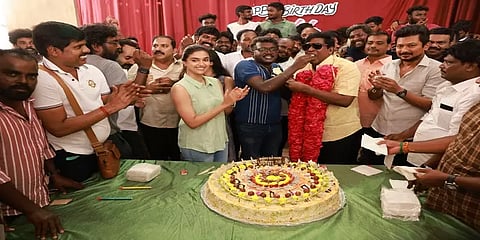 ’மாமன்னன்' படக்குழுவினருடன் தனது பிறந்தநாளை கொண்டாடிய ”நடிகர் வடிவேலு”