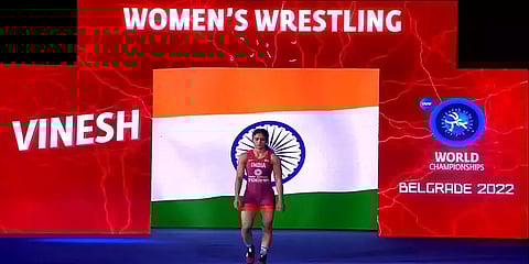 உலக மல்யுத்த சாம்பியன்ஷிப் : புதிய சாதனையை படைத்த இந்திய வீராங்கனை வினேஷ் போகத்