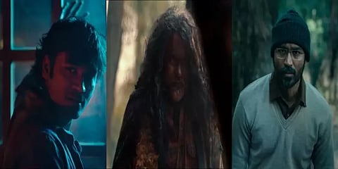 ’ஆளவந்தான்’ சாயலில் இருக்கிறதா ‘நானே வருவேன்’?! சைகோ கிரைம் த்ரில்லரில் மிரட்டும் டீசர்!