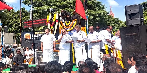 மத ஒற்றுமையோடு வாழ்வதுதான் திராவிட மாடல் - அமைச்சர் பொன்முடி