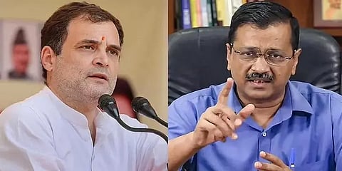 காங்கிரஸ் கட்சியை பலவீனப்படுத்த ராகுல் காந்தி ஒருவரே போதும் - அரவிந்த் கெஜ்ரிவால்