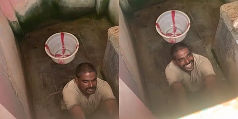 கழிவறைக்குள் ஒளிந்திருந்த மர்ம நபர்! போலீசை வரவைத்த ஹவுஸ் ஓனர்! அடுத்து நடந்தது என்ன?