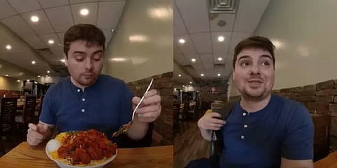 அன்லிமிடெட் ஃபுட்-க்காக தெலுங்கில் பேசி ஊழியர்களை கரெக்ட் செய்த அமெரிக்கர்.. வைரல் வீடியோ!