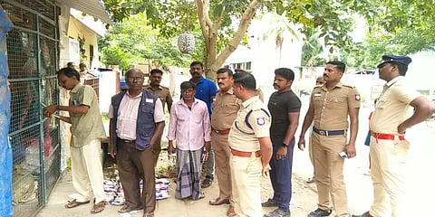 பள்ளிகளில் கஞ்சா பயன்பாடு செய்தி எதிரொலி: 60க்கும் மேற்பட்ட போலீசார் தீவிர சோதனை