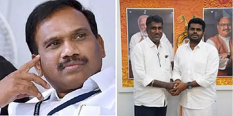 ஆ.ராசாவை மிரட்டிய விவகாரம்: கோவை பாஜக தலைவர் பாலாஜி உத்தமராமசாமிக்கு 15 நாள் சிறை!