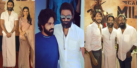 தனுஷின் ‘கேப்டன் மில்லர்’ பூஜையுடன் படப்பிடிப்பு துவக்கம் -புகைப்படங்களை பகிர்ந்த படக்குழு