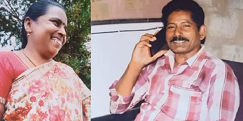 திருமணத்தை மீறிய உறவிலிருந்த காதலிக்கு தீவைத்தபோது பற்றிக்கொண்ட தீ - அகழியில் குதித்த நபர்