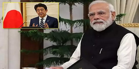 பிரதமர் மோடி நாளை ஜப்பான் பயணம்: சின்சோ அபே இறுதிச் சடங்கில் பங்கேற்கிறார்