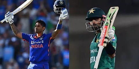 டி20 தரவரிசை: பாபர் அசாமை பின்னுக்கு தள்ளி சூர்யகுமார் யாதவ் மீண்டும் 2ஆம் இடம்!