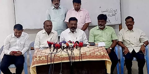 ``துப்பாக்கிகளோடு திரியும் கும்பல் ஆர்எஸ்எஸ்! அவர்களும் நாங்களும் ஒன்றா?”- திருமாவளவன்