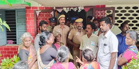 ’என்மீதுபொய் வழக்கு போட்டுள்ளனர்’ - கடிதம் எழுதி வைத்துவிட்டு பெண் எடுத்த விபரீத முடிவு