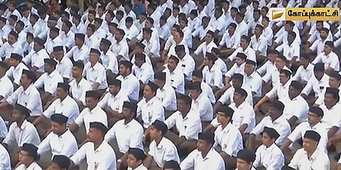 காவல்துறை அனுமதியுடன் புதுச்சேரி மற்றும் காரைக்காலில் ஆர்.எஸ்.எஸ் ஊர்வலம்