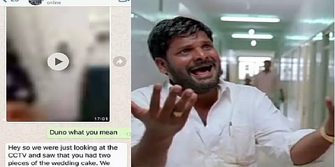 ”ஒரு துண்டு கேக் சாப்பிட்டது குத்தமா?” - CCTV காட்சியோடு கேக்குக்கு காசு வசூலித்த தம்பதி!