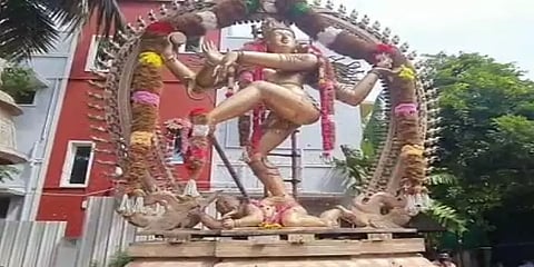 உலகிலேயே உயரமான நடராஜர் சிலை! கும்பகோணம் சிற்பியை கௌரவிக்க திருவாவடுதுறை ஆதினம் கோரிக்கை