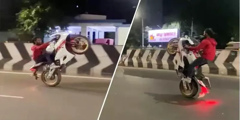 பைக் வீலிங் செய்தவருக்கு வார்டு பாய் பணி ! - சென்னை உயர்நீதிமன்ற அதிரடி