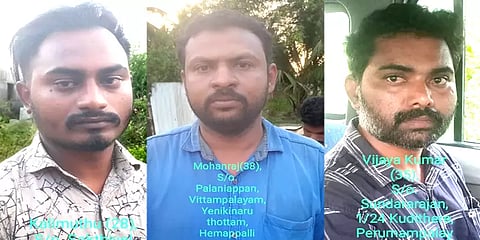 கோவையில் கட்டுக்கட்டாக சிக்கிய போலி 2000 ரூபாய் நோட்டுகள்.. கோவில் கலசமும் பறிமுதல்