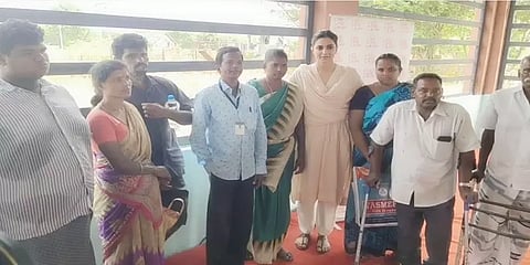 திருவள்ளூருக்கு வந்த நடிகை தீபிகா படுகோனே - மன நலம் பாதித்தவர்களிடம் உரையாடல்!