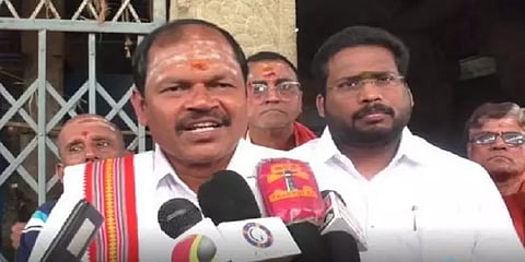 "அவருக்கு ”இந்து” என்ற வார்த்தை அலர்ஜியாக உள்ளது" - திருமாவளவனை சாடிய அர்ஜுன் சம்பத்