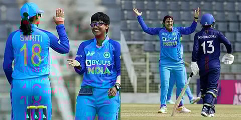 தாய்லாந்தை வெறும் 37 ரன்களில் சுருட்டி இந்திய மகளிர் அணி அபார வெற்றி!
