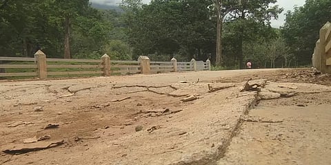 பழங்குடியின மக்களுக்கு கட்டப்பட்ட பாலம் விரிசல்- முறைகேடு நடைபெற்றதா என விசாரிக்க கோரிக்கை