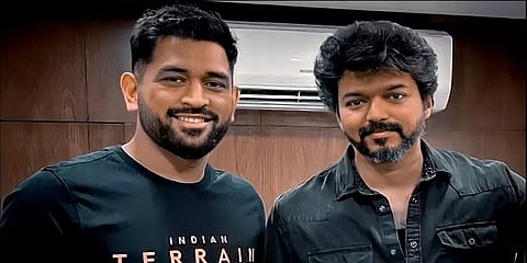 நடிகர் விஜய்யை வைத்து படம் தயாரிக்கிறாரா தோனி? - மீண்டும் கசியும் தகவல்கள்