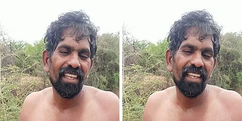 கோலம் போட்டுக்கொண்டிருந்த பெண்ணின் செயினை பறிக்க முயற்சி - முகமூடி கொள்ளையனுக்கு தர்ம அடி