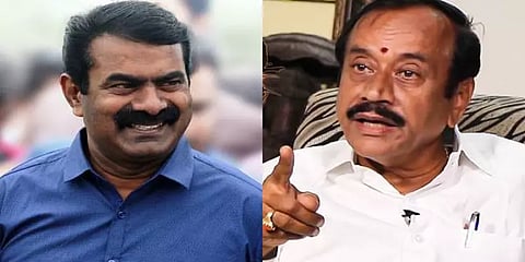 'வீர சைவரான எங்களை ஏன் இந்து என மதம் மாற்றுகிறீர்கள்?'- சீமான் கேள்வி